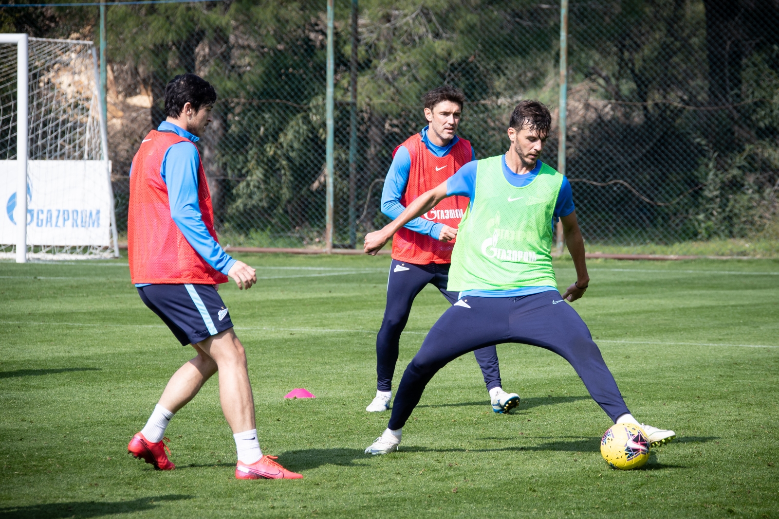 «Газпром»-тренировочные сборы в Турции: 20 февраля, утренняя тренировка