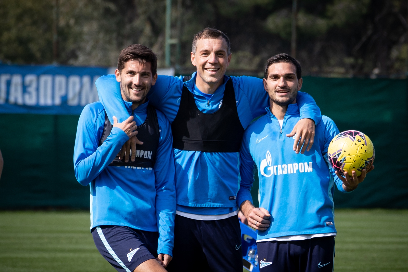 «Газпром»-тренировочные сборы в Турции: 20 февраля, утренняя тренировка