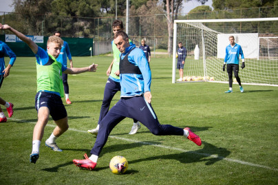 «Газпром»-тренировочные сборы в Турции: 20 февраля, утренняя тренировка