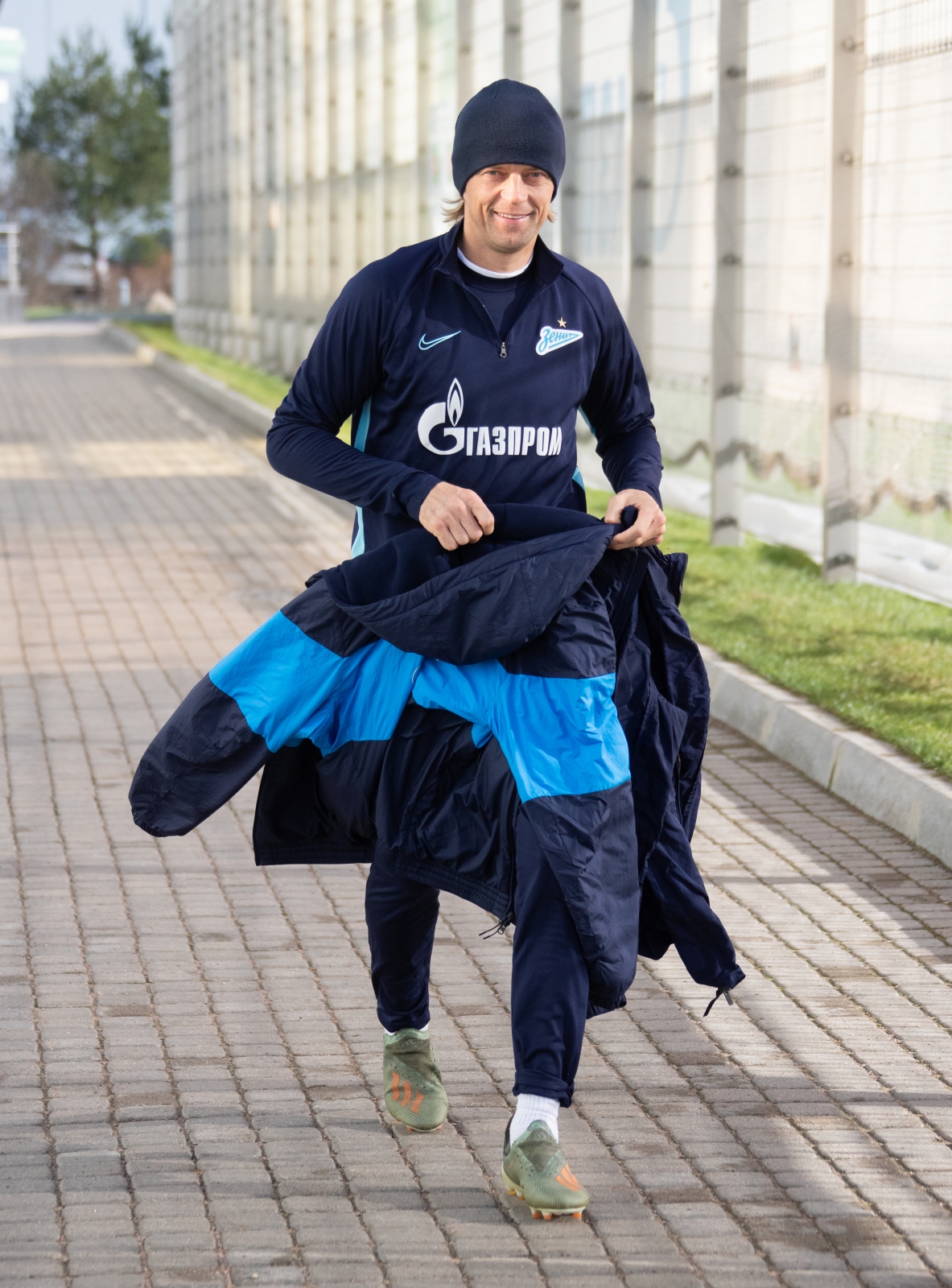 Открытая тренировка «Зенита» перед матчем с «Уфой»