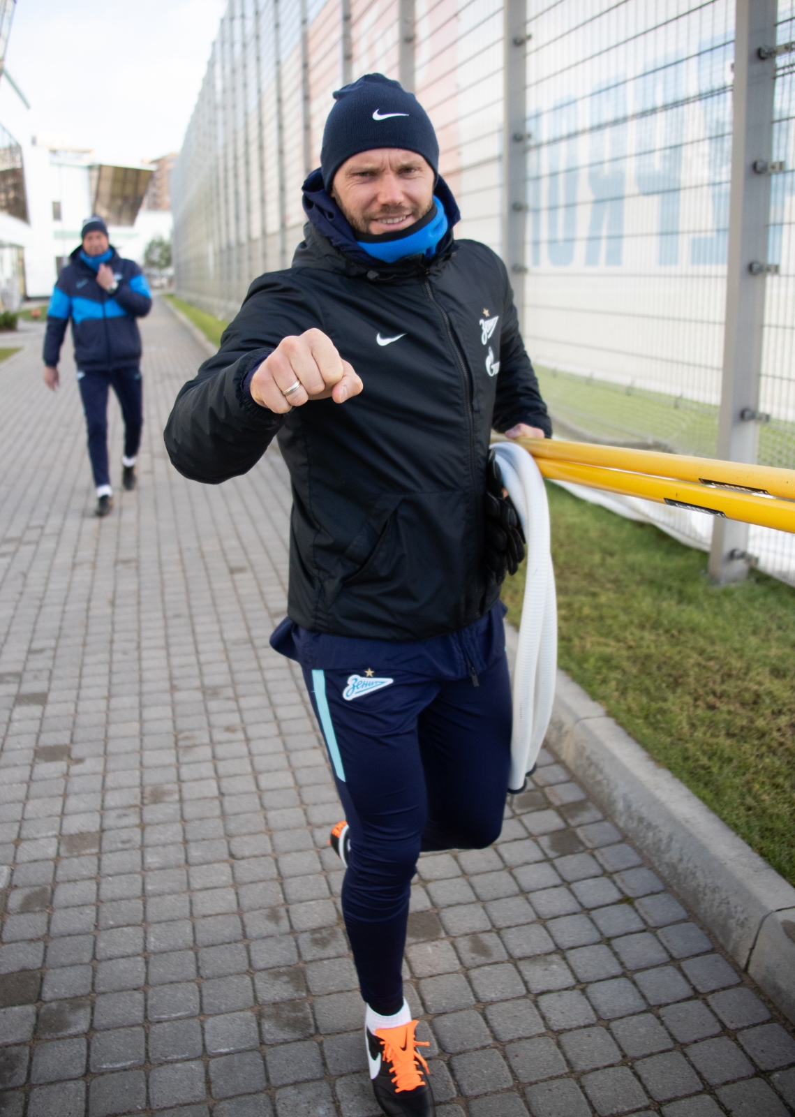 Открытая тренировка «Зенита» перед матчем с «Уфой»