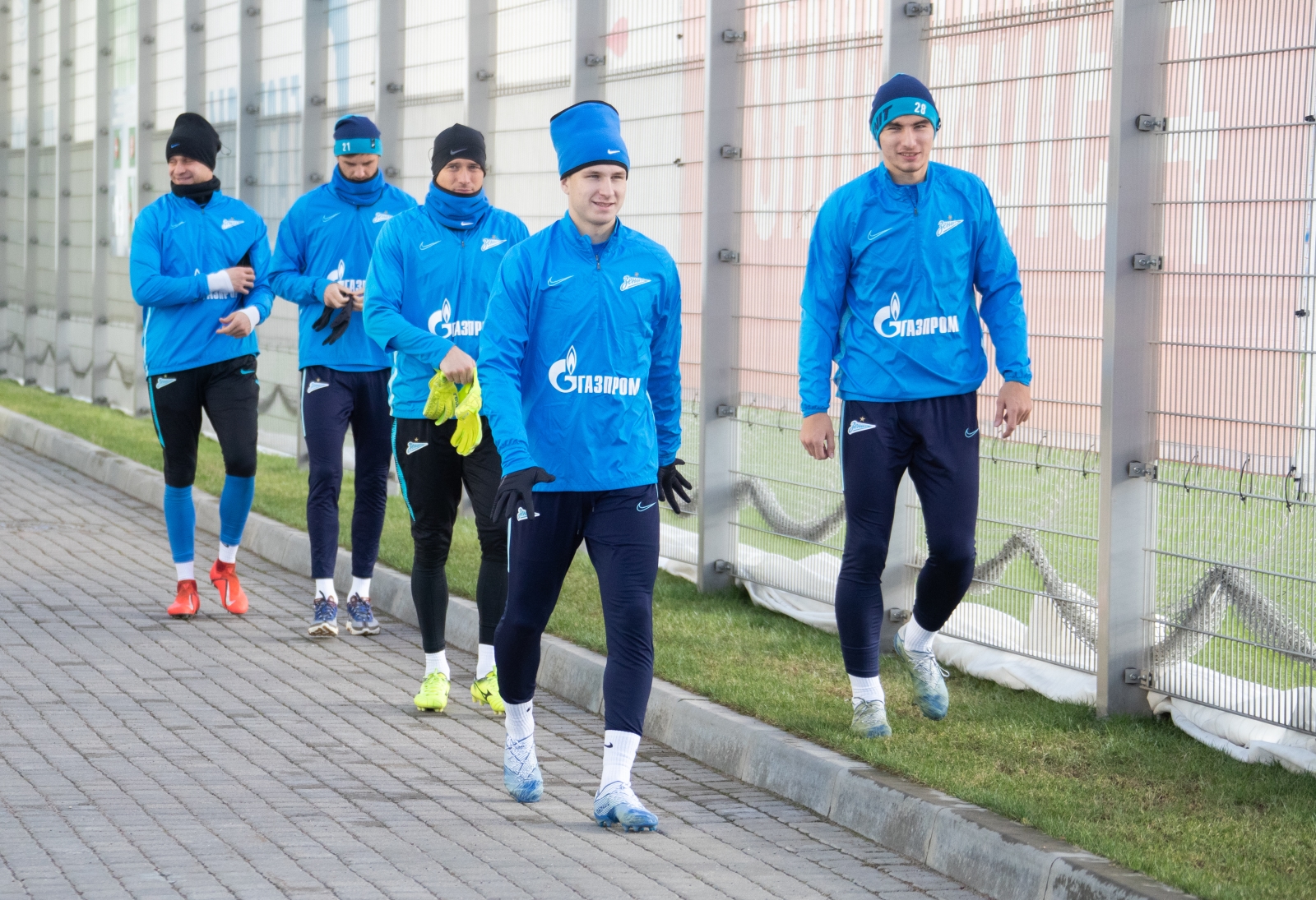 Открытая тренировка «Зенита» перед матчем с «Уфой»