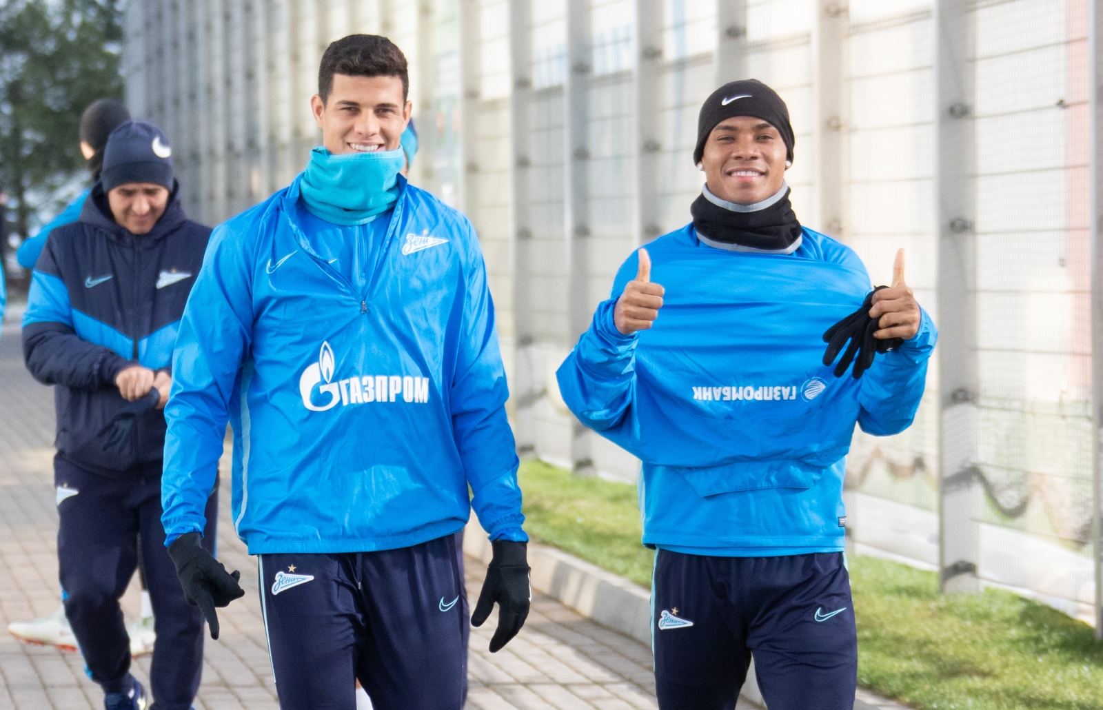 Открытая тренировка «Зенита» перед матчем с «Уфой»