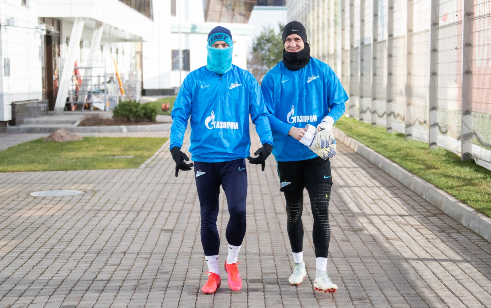 Открытая тренировка «Зенита» перед матчем с «Уфой»