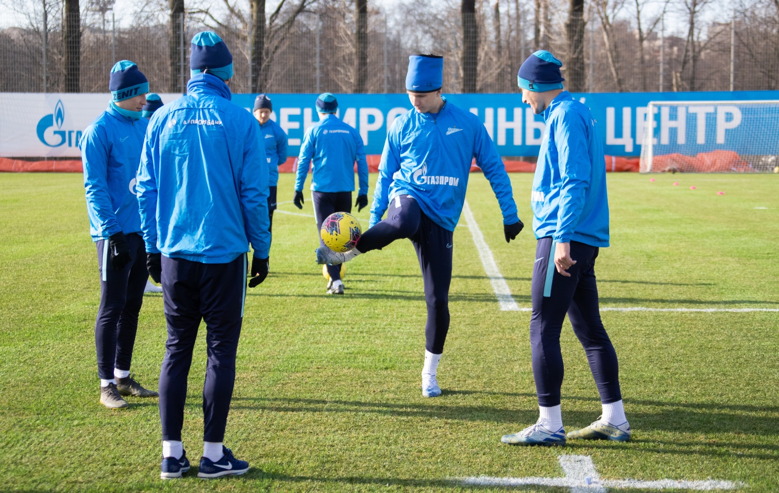 Открытая тренировка «Зенита» перед матчем с «Уфой»