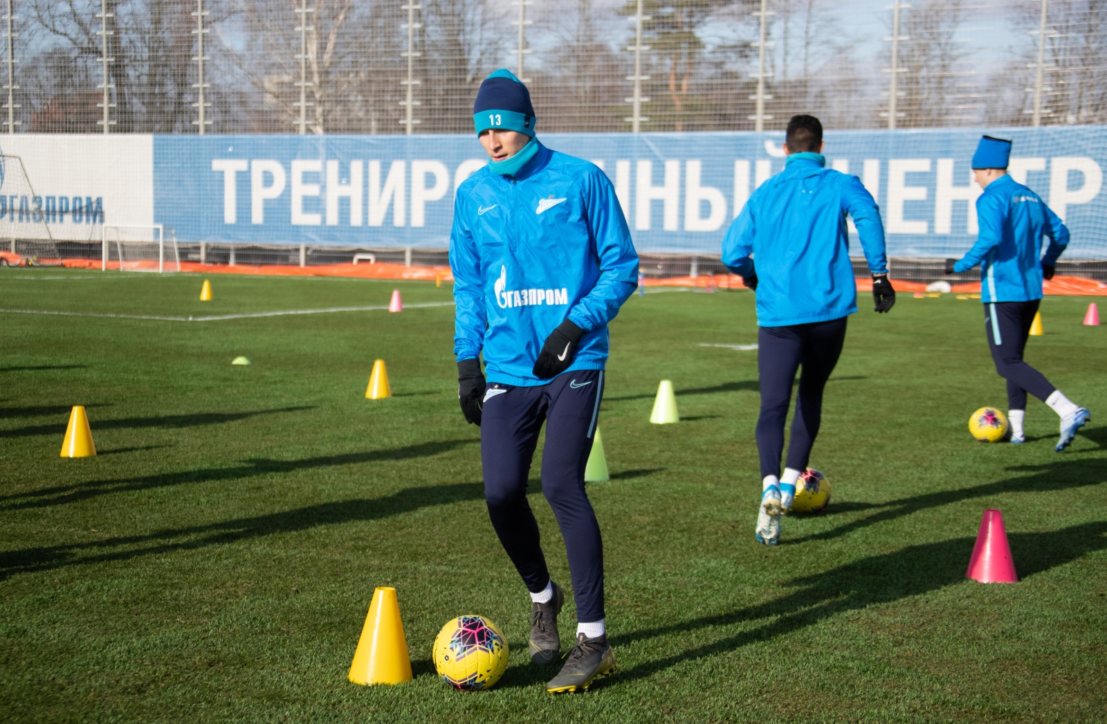 Открытая тренировка «Зенита» перед матчем с «Уфой»