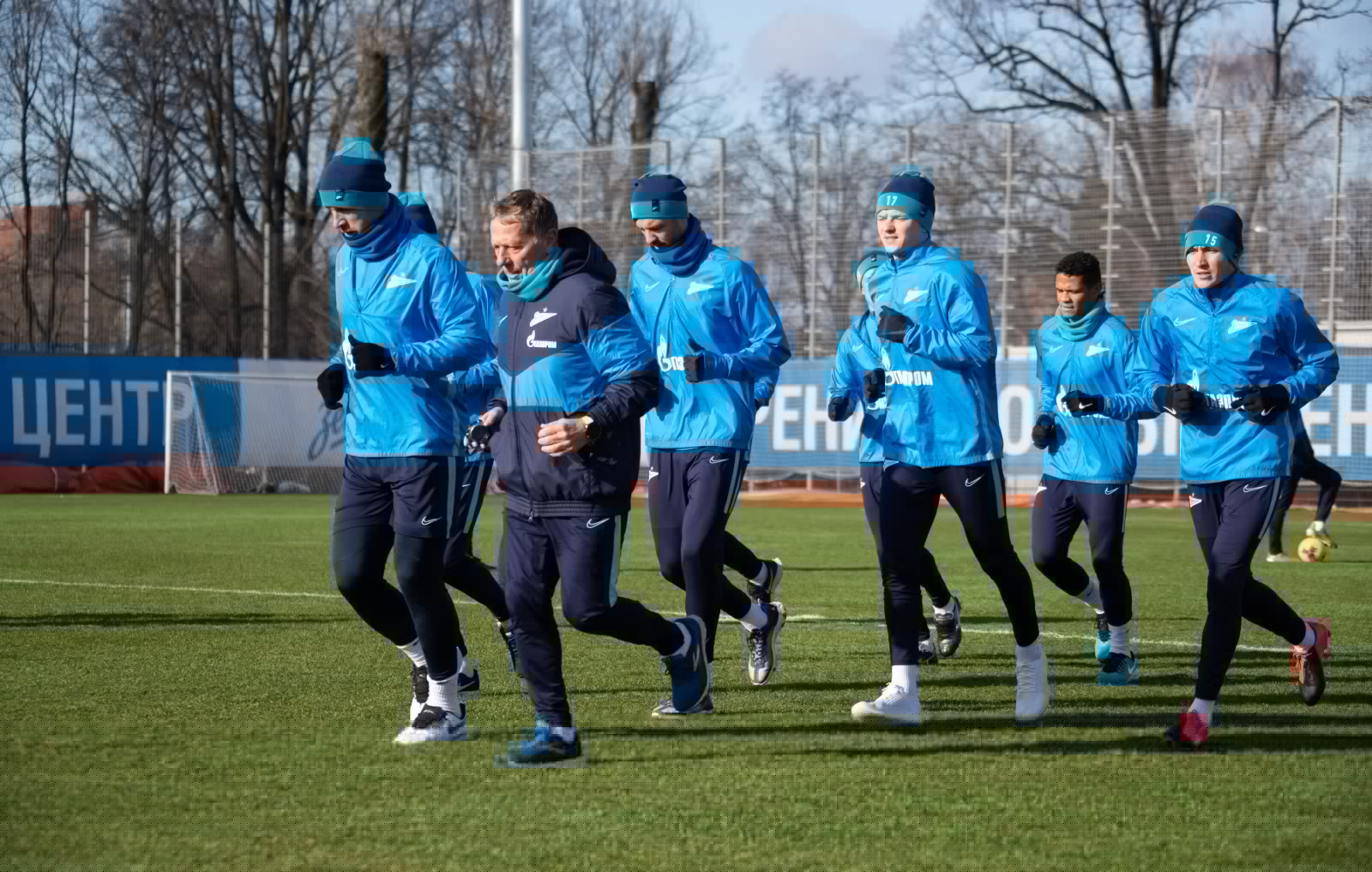 Открытая тренировка «Зенита» перед матчем с «Уфой»