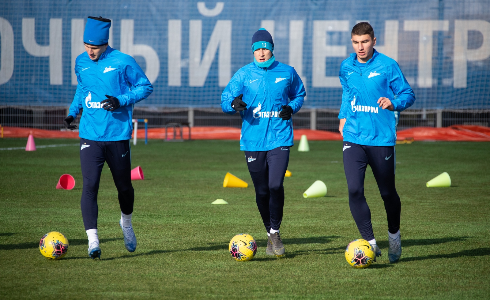 Открытая тренировка «Зенита» перед матчем с «Уфой»