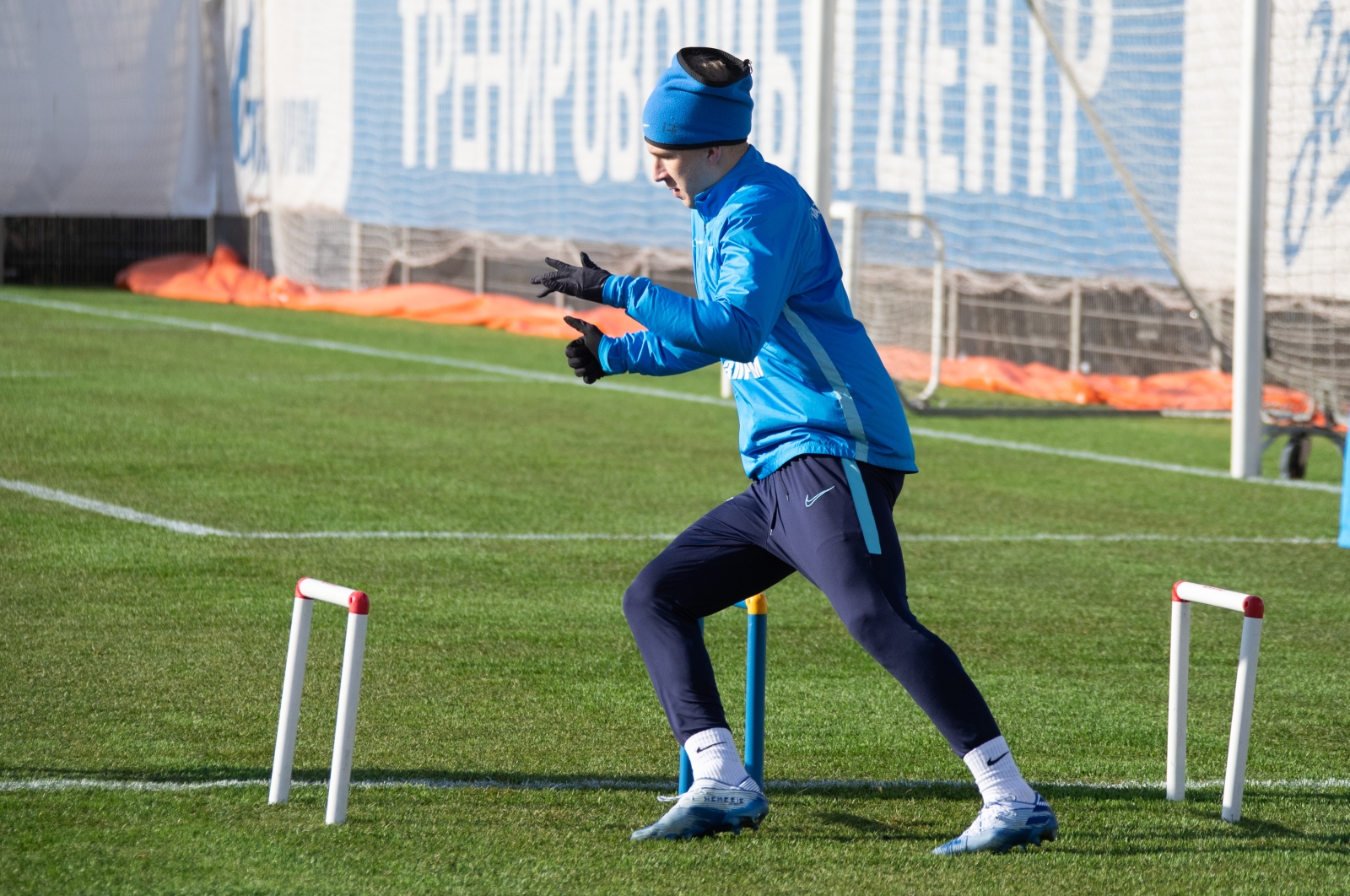 Открытая тренировка «Зенита» перед матчем с «Уфой»