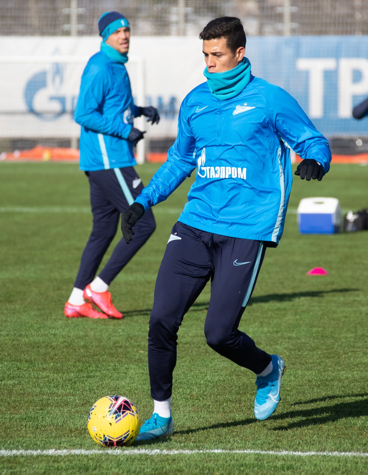 Открытая тренировка «Зенита» перед матчем с «Уфой»