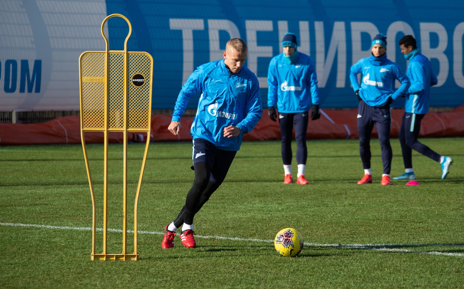 Открытая тренировка «Зенита» перед матчем с «Уфой»
