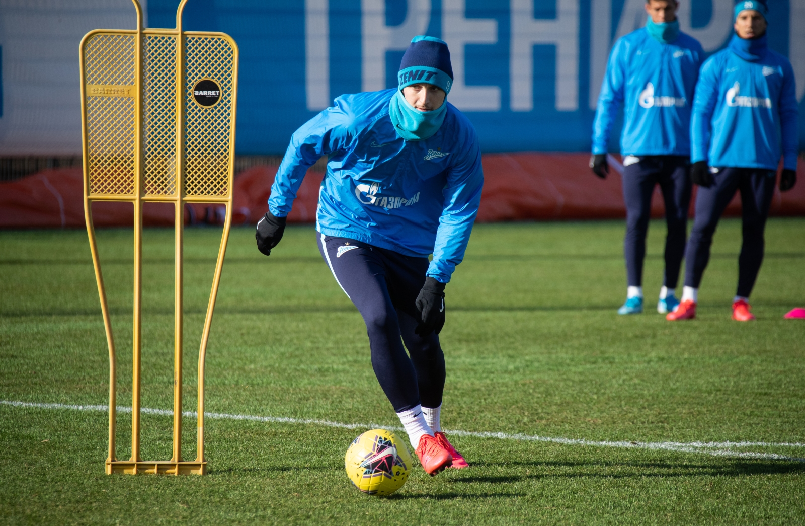 Открытая тренировка «Зенита» перед матчем с «Уфой»
