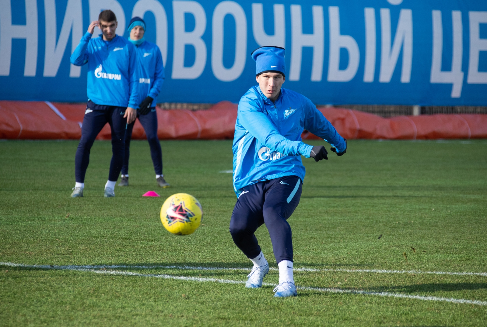 Открытая тренировка «Зенита» перед матчем с «Уфой»