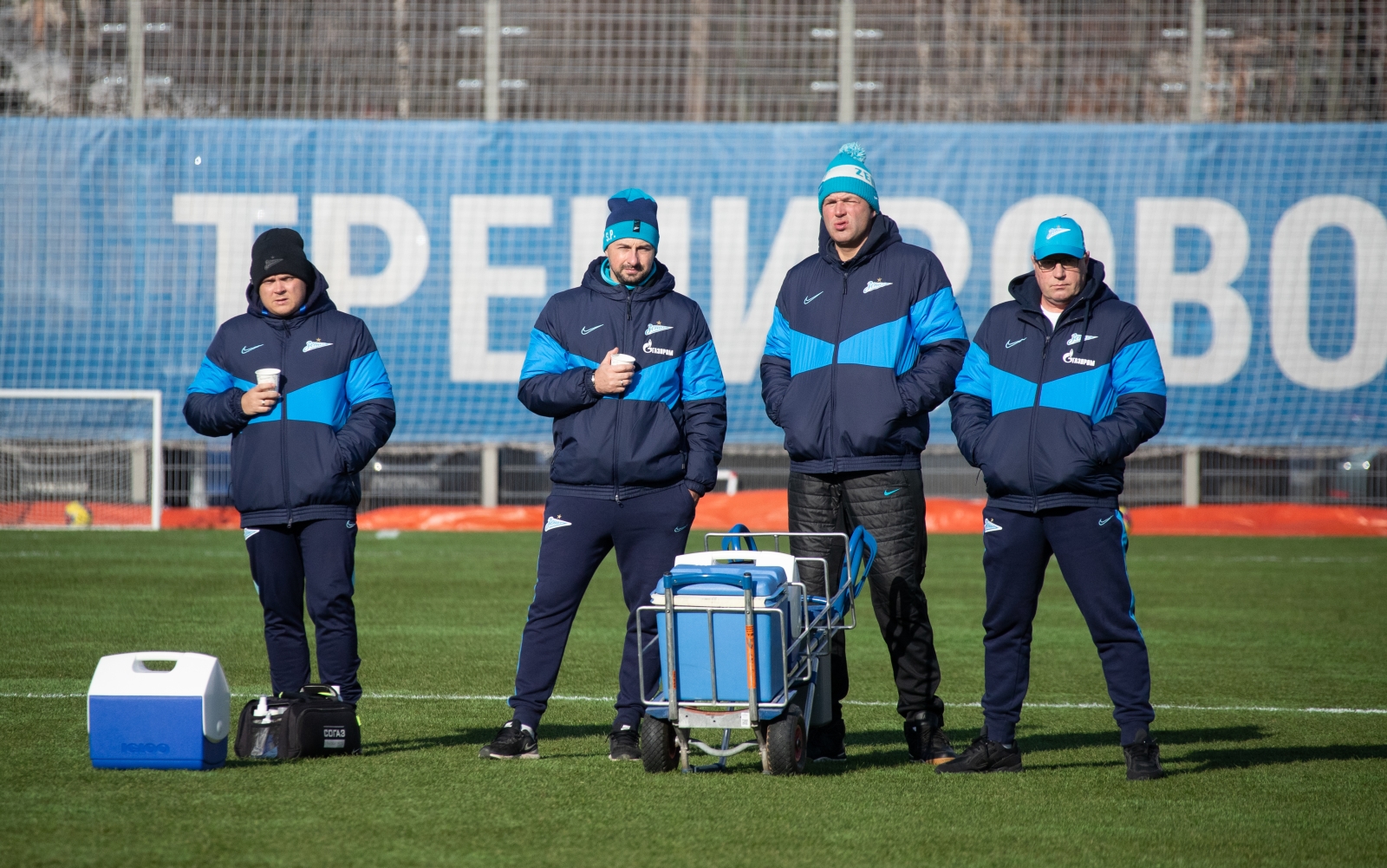 Открытая тренировка «Зенита» перед матчем с «Уфой»