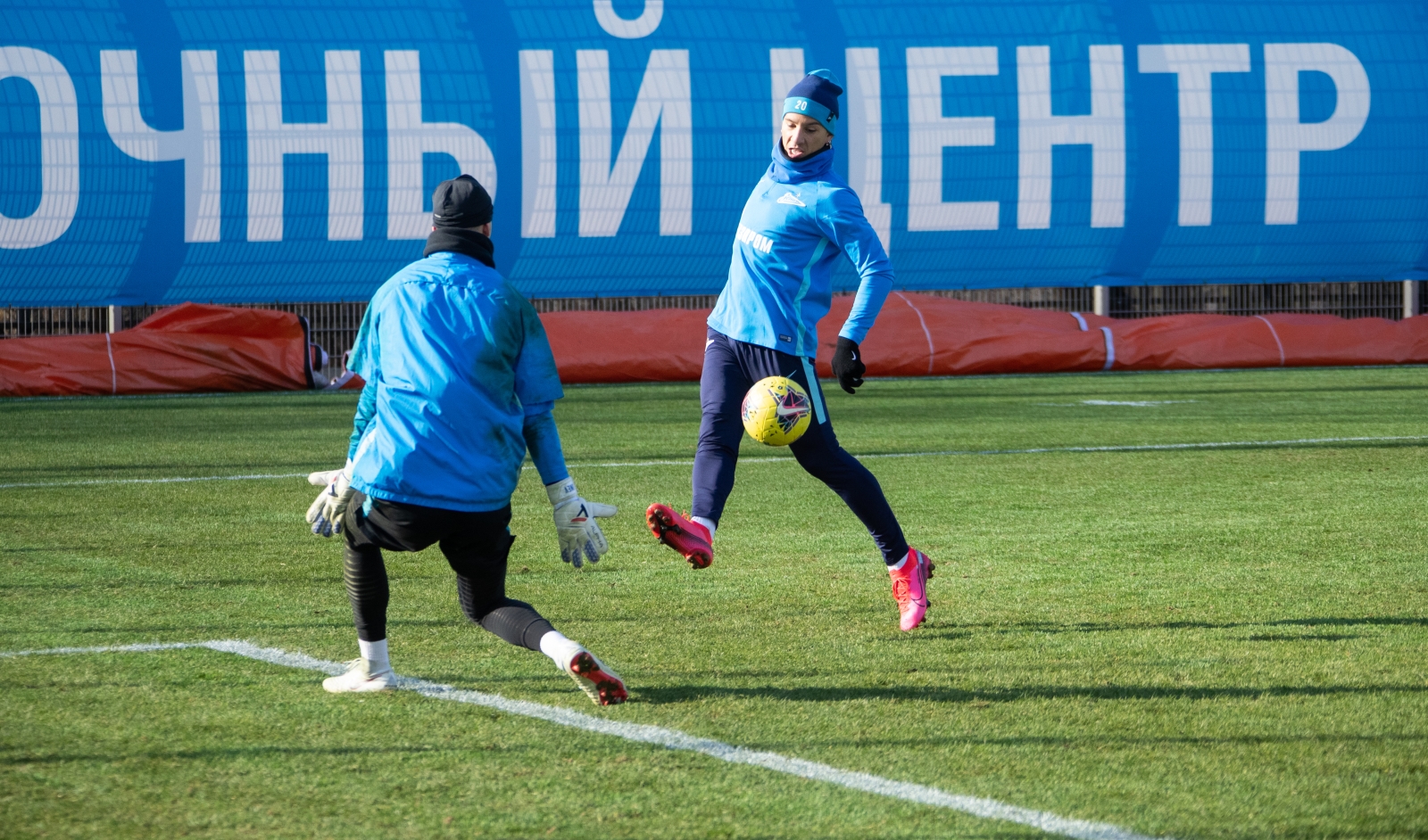 Открытая тренировка «Зенита» перед матчем с «Уфой»