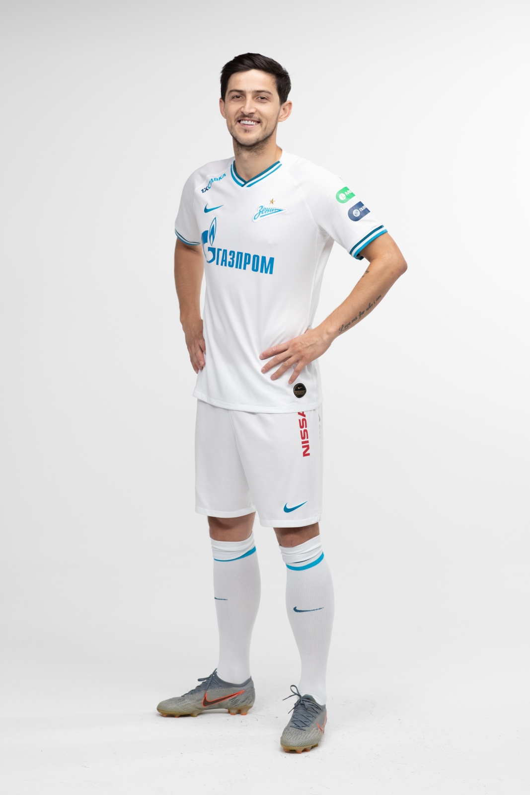 Фотосессия футболистов и тренеров основного состава ФК «Зенит» сезона 2019/20