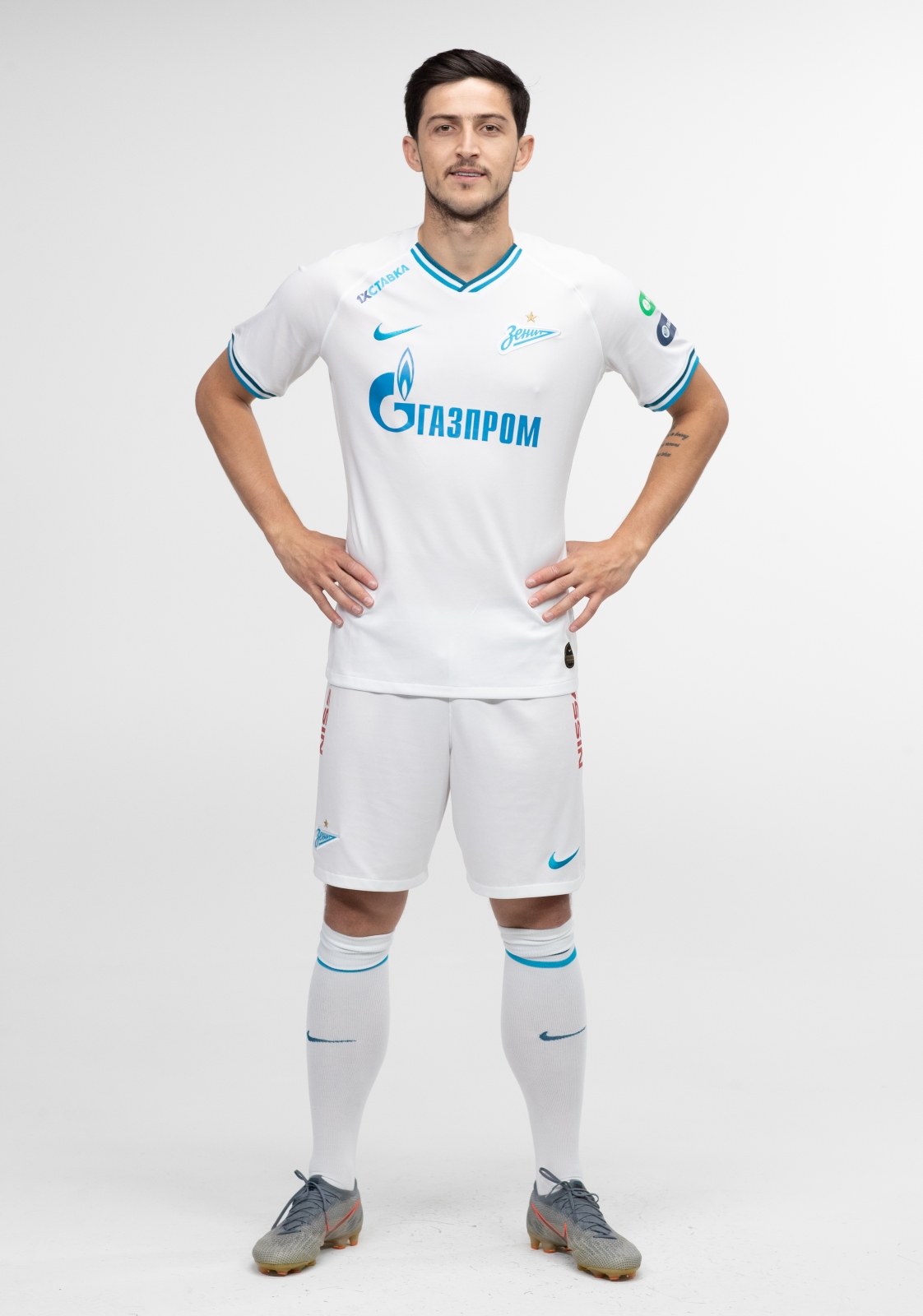 Фотосессия футболистов и тренеров основного состава ФК «Зенит» сезона 2019/20