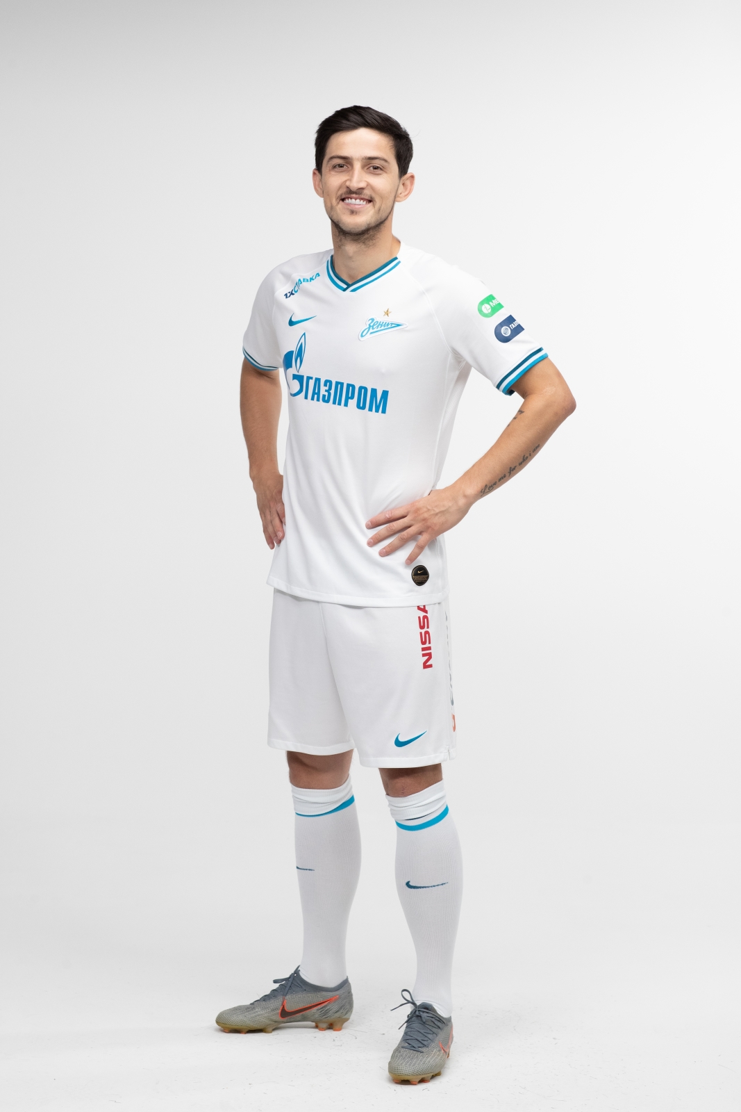 Фотосессия футболистов и тренеров основного состава ФК «Зенит» сезона 2019/20