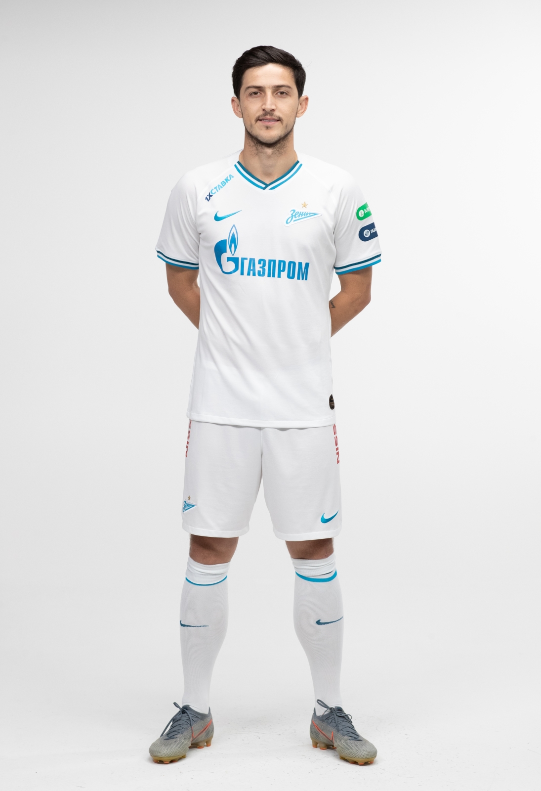 Фотосессия футболистов и тренеров основного состава ФК «Зенит» сезона 2019/20