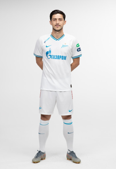 Фотосессия футболистов и тренеров основного состава ФК «Зенит» сезона 2019/20