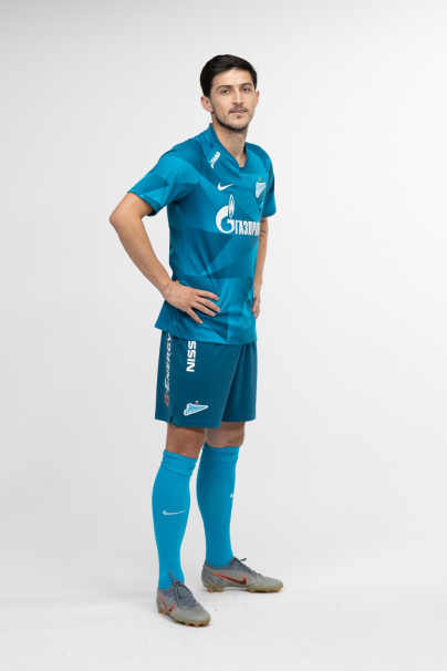 Фотосессия футболистов и тренеров основного состава ФК «Зенит» сезона 2019/20