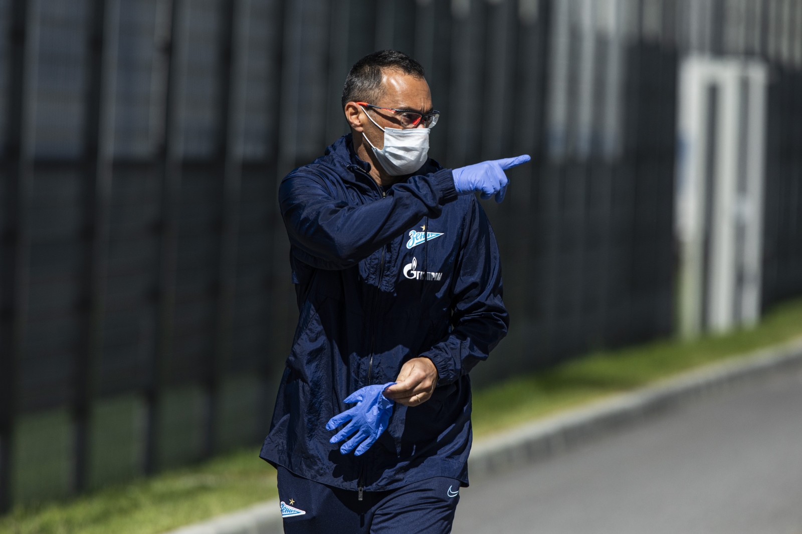 Первая летняя тренировка «Зенита» в Удельном парке