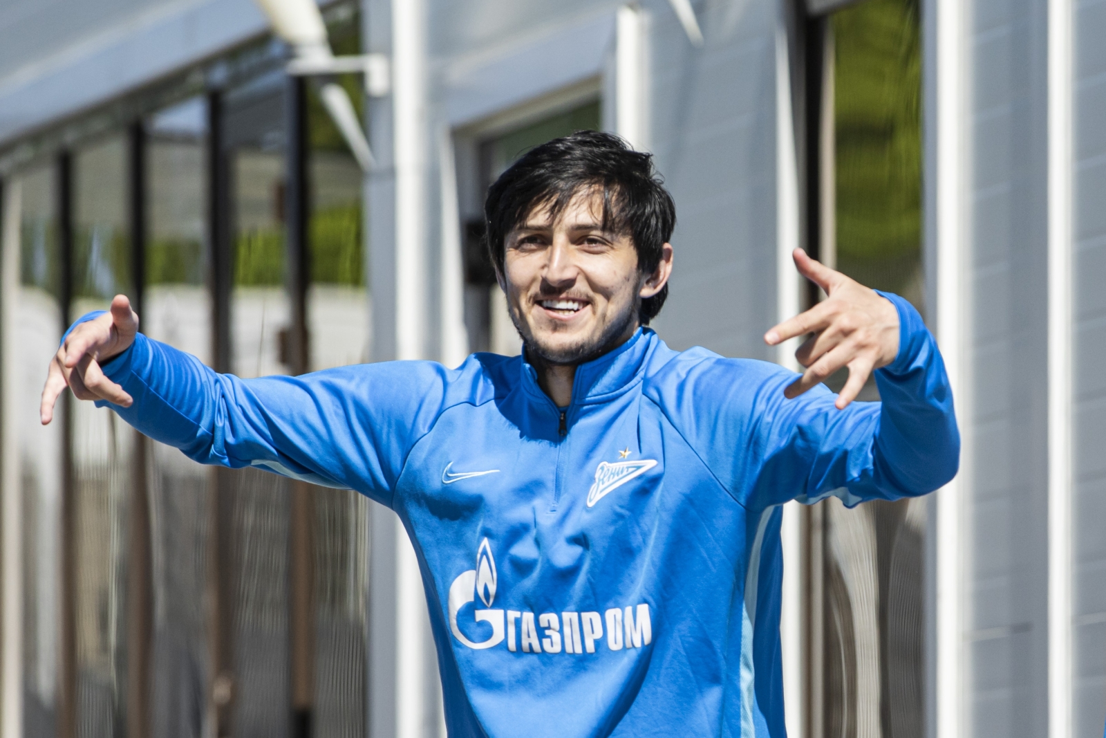 Первая летняя тренировка «Зенита» в Удельном парке