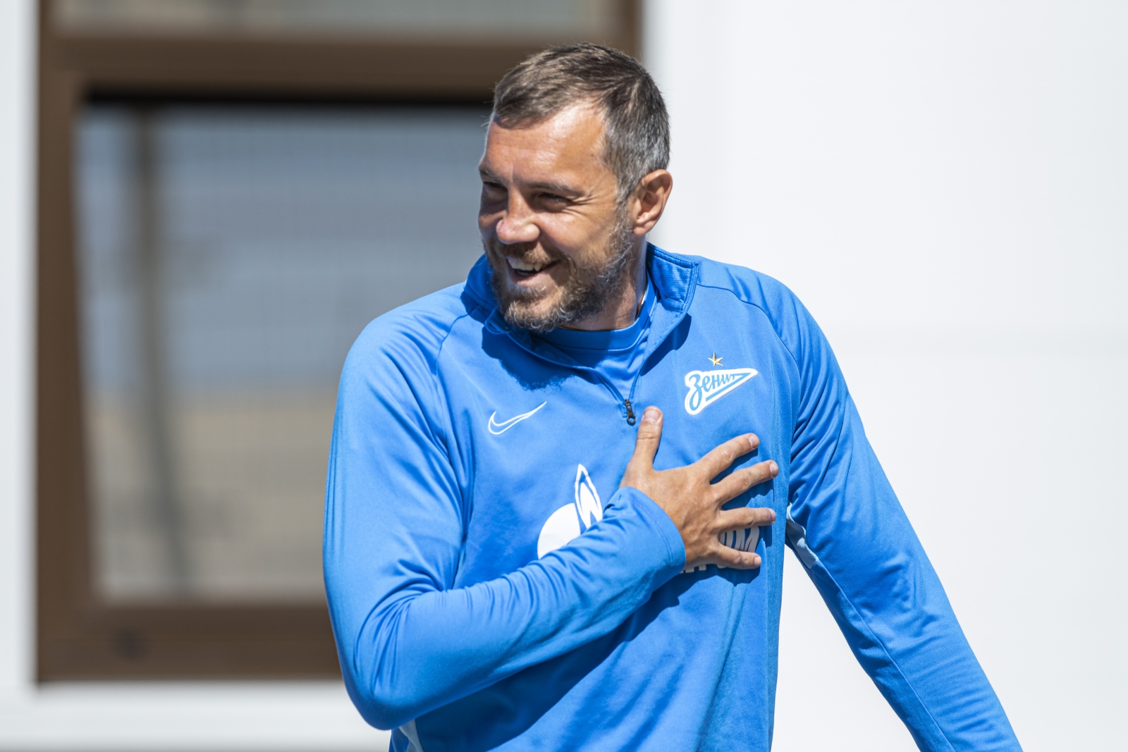 Первая летняя тренировка «Зенита» в Удельном парке