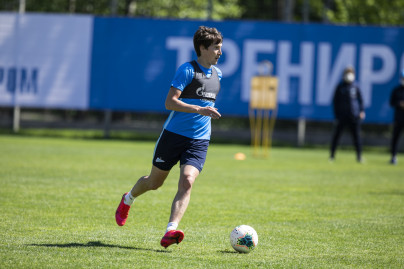 Первая летняя тренировка «Зенита» в Удельном парке