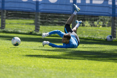 Первая летняя тренировка «Зенита» в Удельном парке