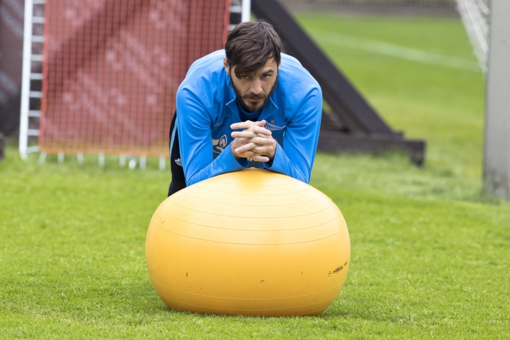 Тренировка «Зенита» перед стартом второй части сезона 2019/20