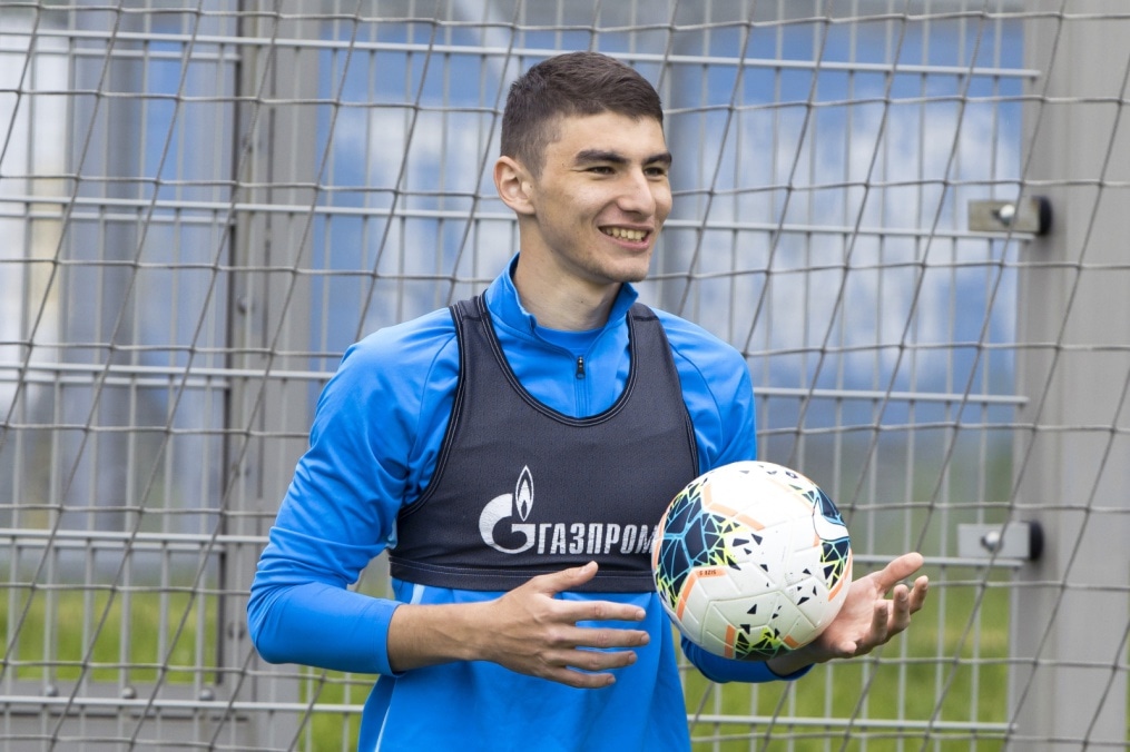 Тренировка «Зенита» перед стартом второй части сезона 2019/20