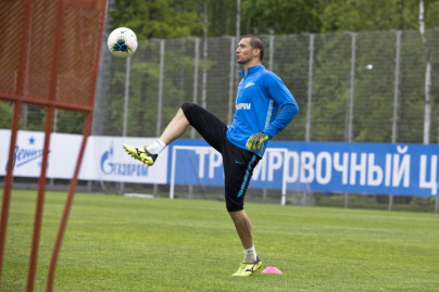 Тренировка «Зенита» перед стартом второй части сезона 2019/20