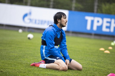 Тренировка «Зенита» перед стартом второй части сезона 2019/20