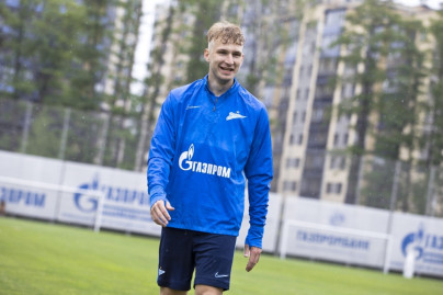 Тренировка «Зенита» перед стартом второй части сезона 2019/20