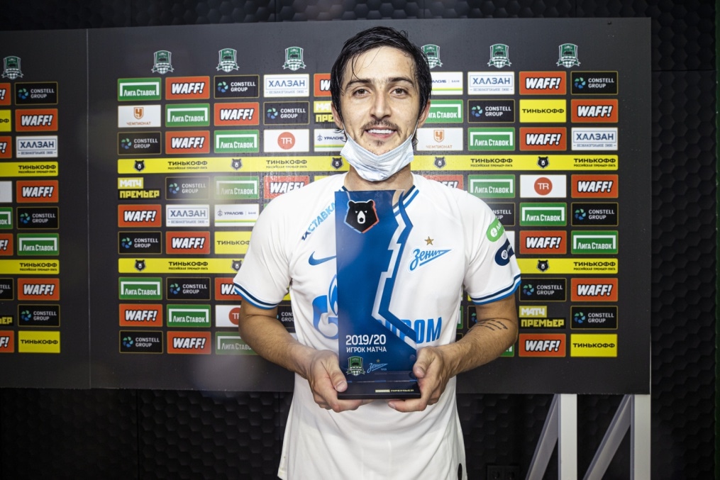 Тинькофф Российская Премьер-Лига 2019/20, «Краснодар» — «Зенит»