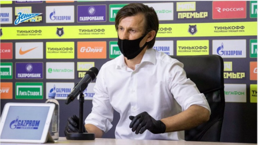«Зенит-ТВ»: Пресс-конференция Сергея Семака после матча с «Арсеналом»