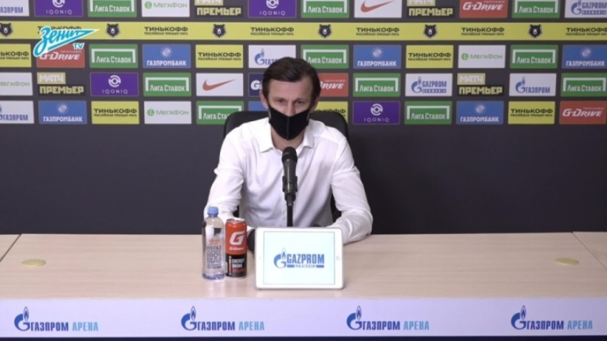 «Зенит-ТВ»: Пресс-конференция Сергея Семака после матча с «Рубин»