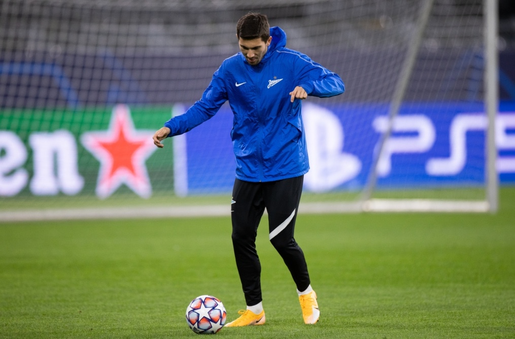 Открытая тренировка «Зенита» перед матчем с «Боруссией»