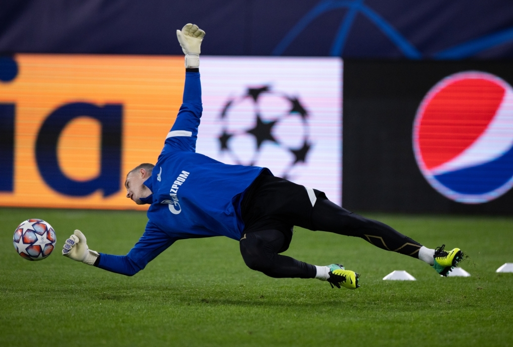 Открытая тренировка «Зенита» перед матчем с «Боруссией»