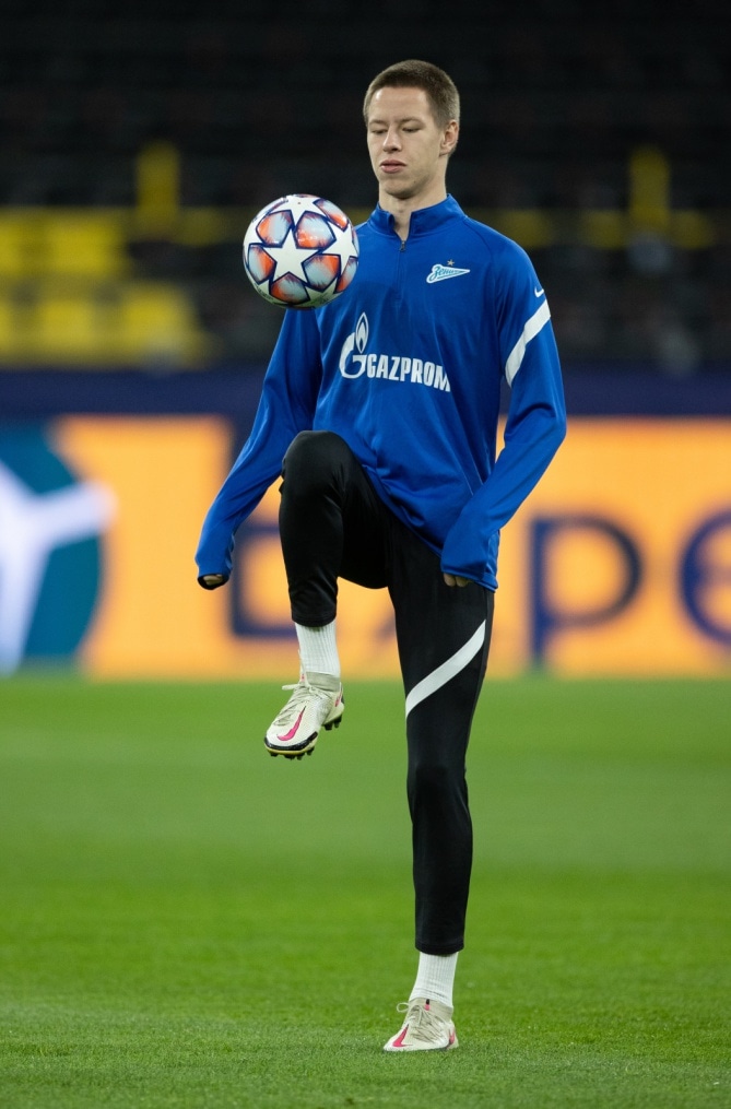 Открытая тренировка «Зенита» перед матчем с «Боруссией»