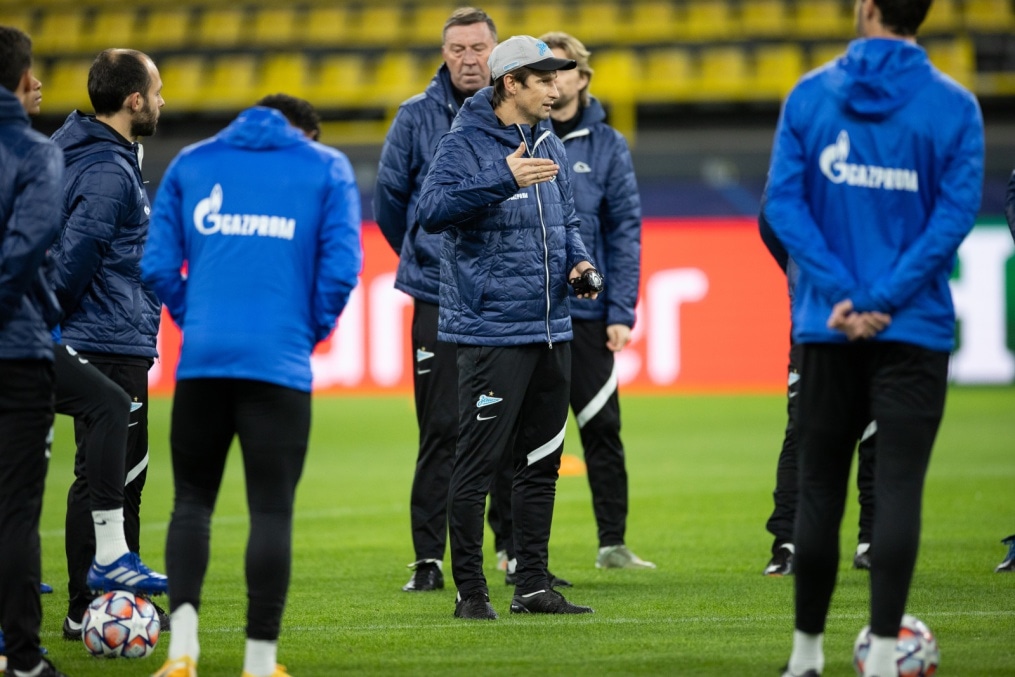 Открытая тренировка «Зенита» перед матчем с «Боруссией»