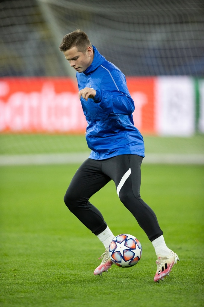 Открытая тренировка «Зенита» перед матчем с «Боруссией»