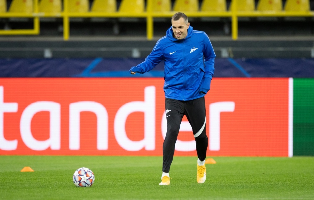 Открытая тренировка «Зенита» перед матчем с «Боруссией»