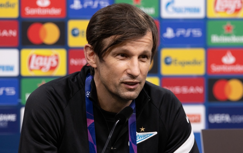 Пресс-конференция «Зенита» перед матчем с «Боруссией»