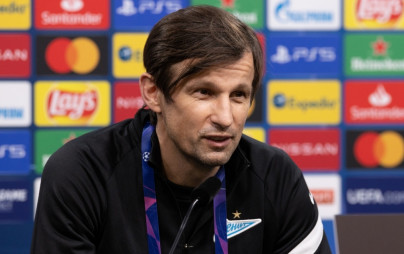 Пресс-конференция «Зенита» перед матчем с «Боруссией»