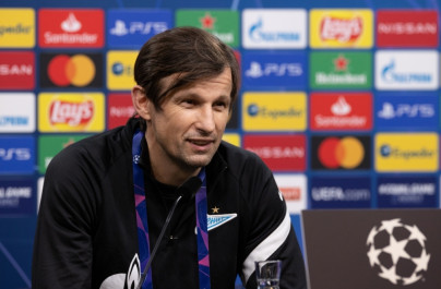 Пресс-конференция «Зенита» перед матчем с «Боруссией»