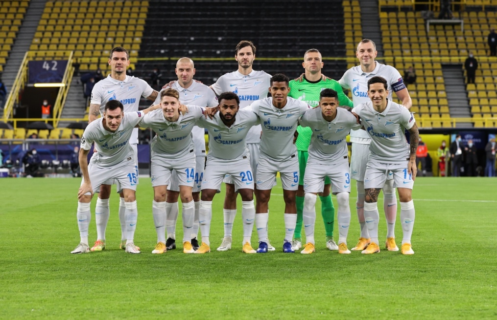 Лига Чемпионов УЕФА 2020/21, группа F, «Боруссия» — «Зенит»