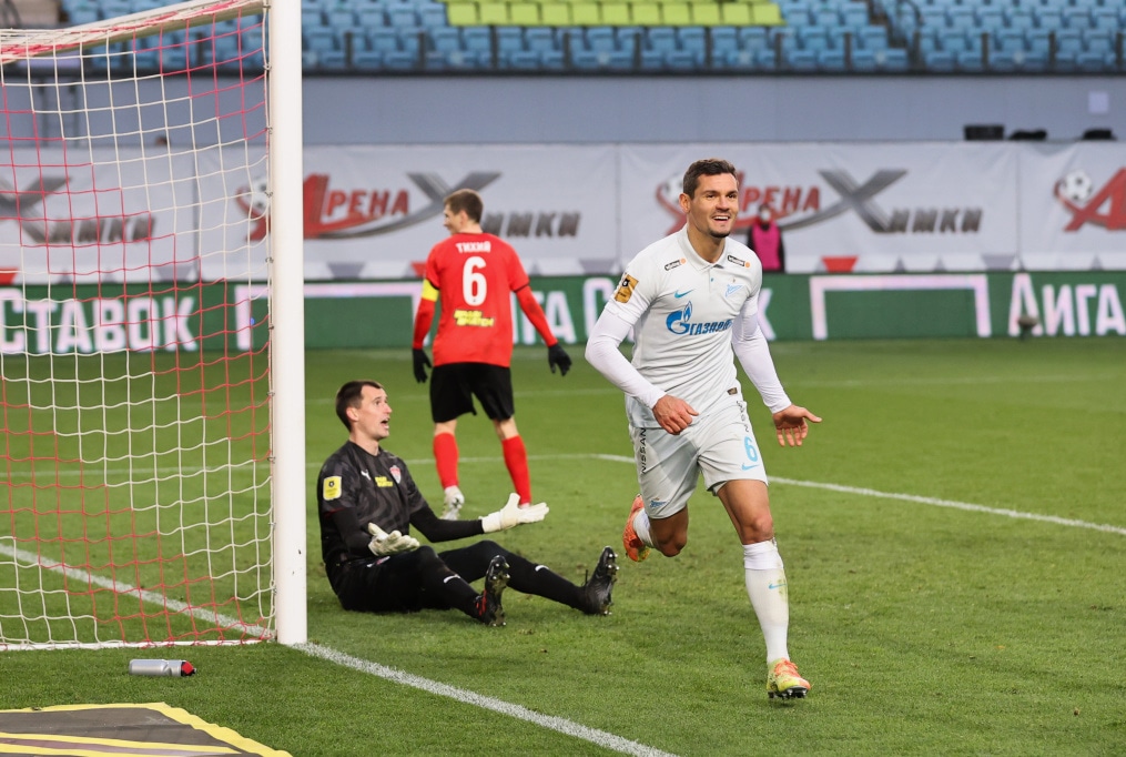 Тинькофф Российская Премьер-Лига 2020/21, «Химки» — «Зенит»