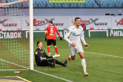 Тинькофф Российская Премьер-Лига 2020/21, «Химки» — «Зенит»